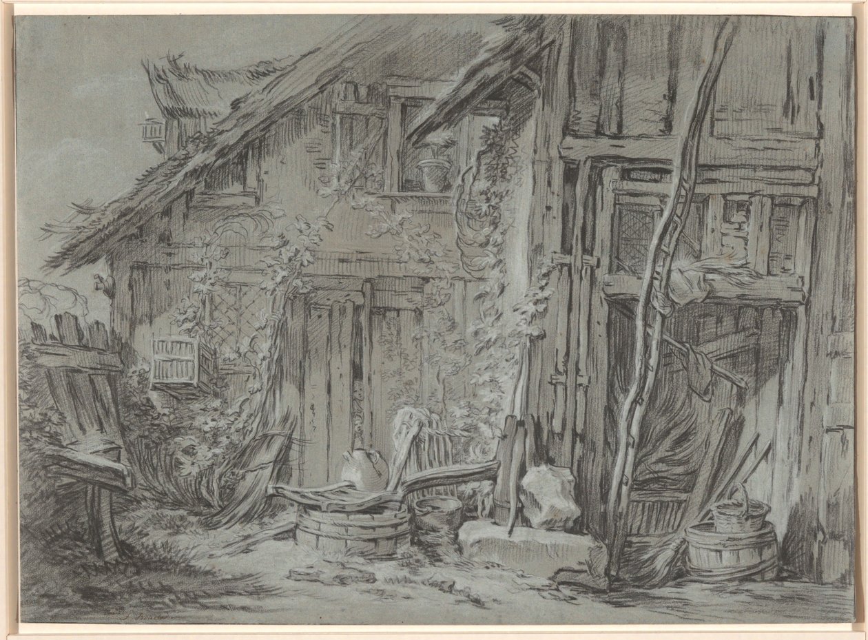 A romos parasztház alkotó: François Boucher