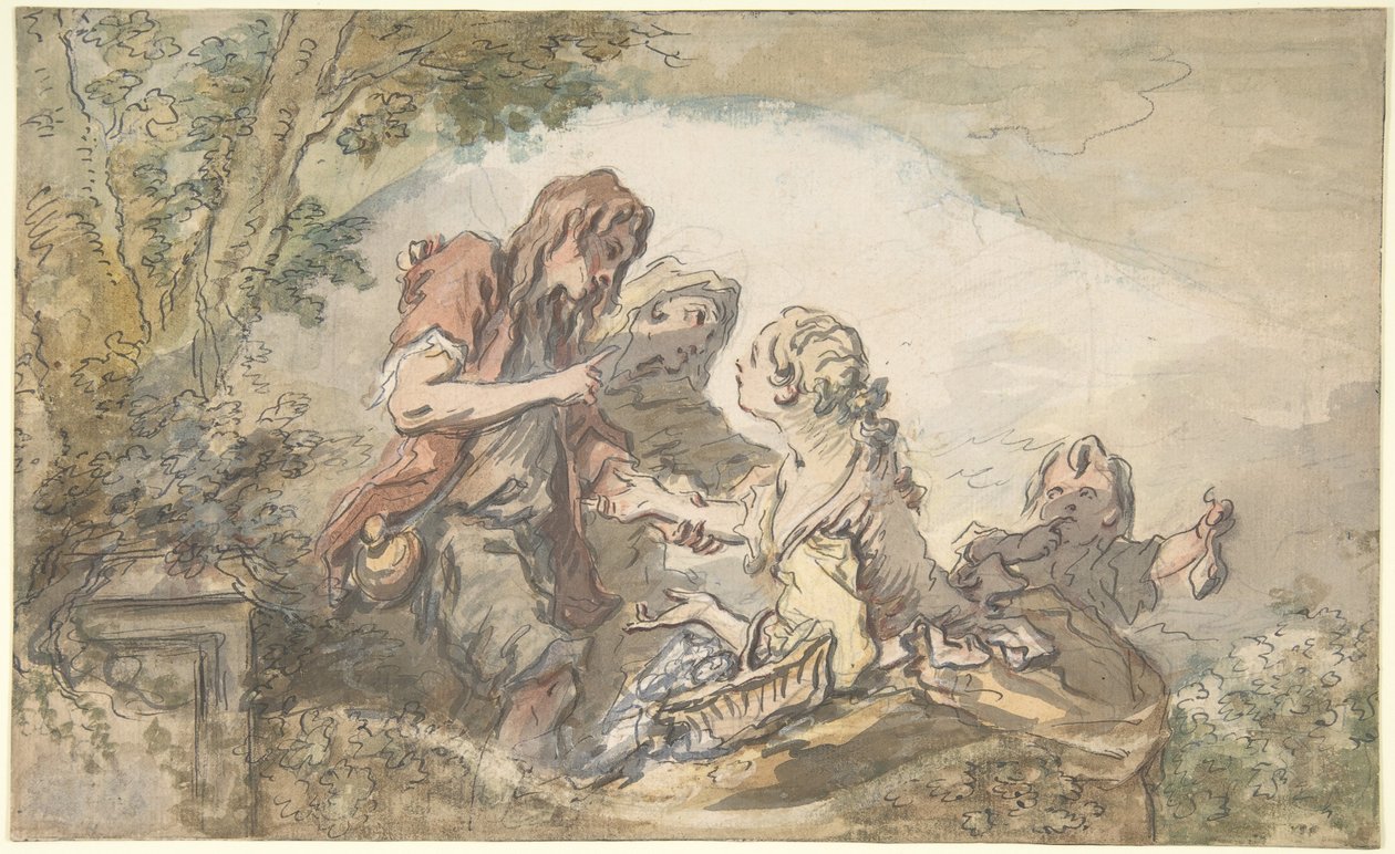 A jósnő alkotó: François Boucher