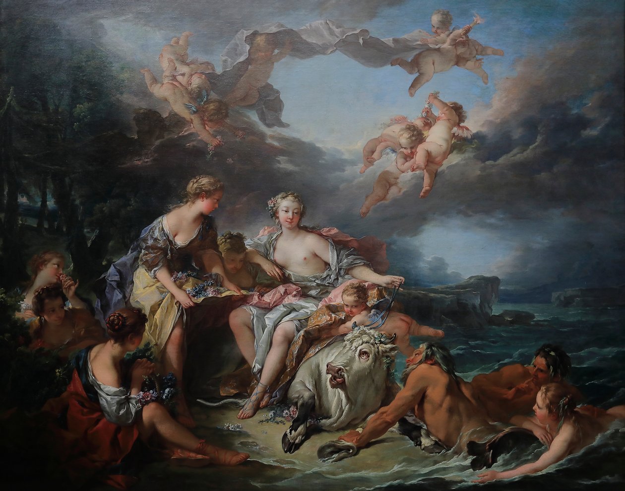 The Rape of Europa alkotó: François Boucher