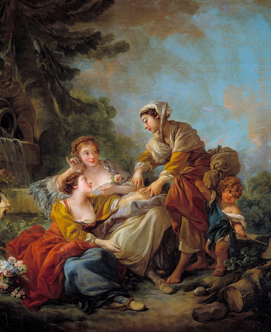 A jós. Francois Boucher (1703-1770) festménye XVIII. alkotó: François Boucher