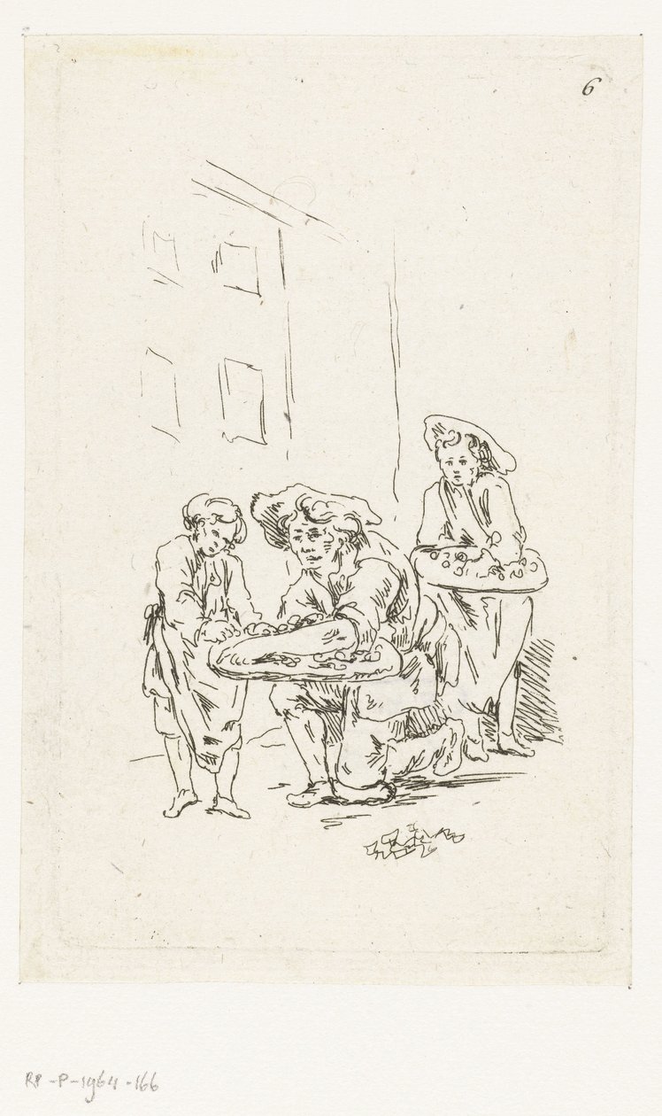 Két utcai árus alkotó: François Boucher