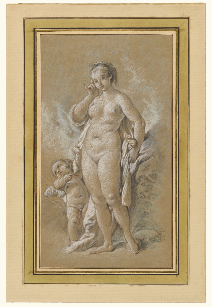 Vénusz és Ámor alkotó: François Boucher