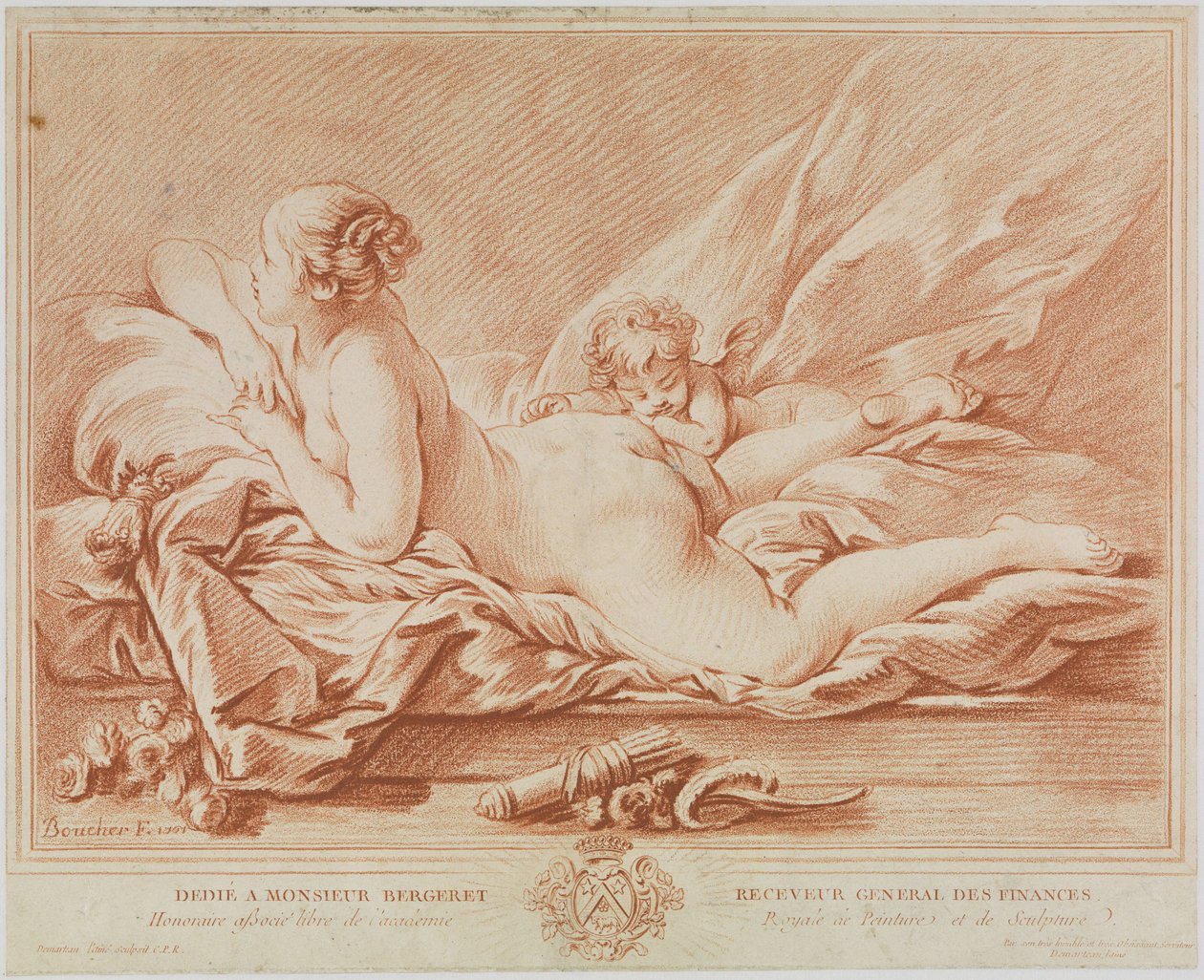 Vénusz és Ámor alkotó: François Boucher
