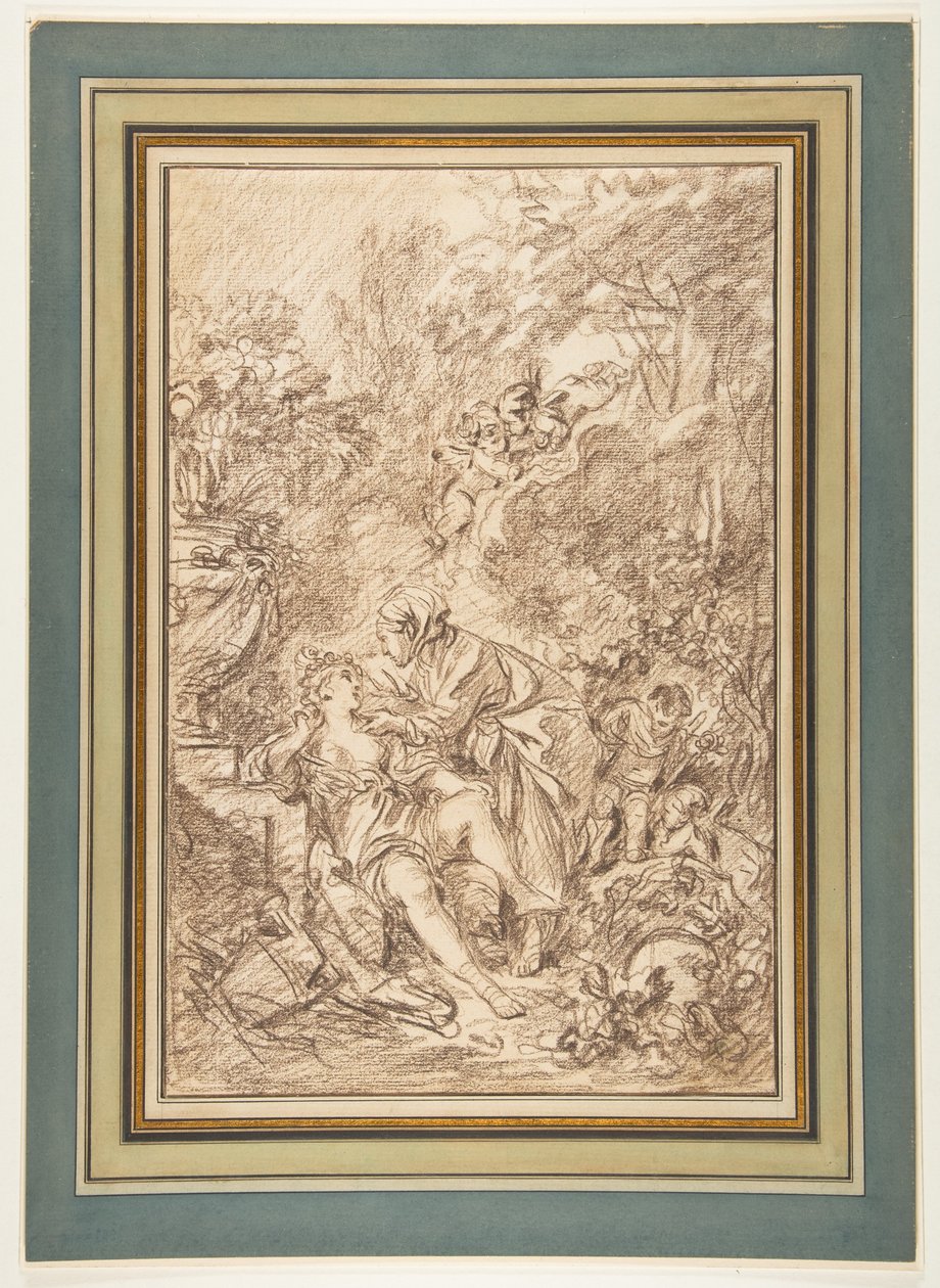 Vertumnus és Pomona alkotó: François Boucher
