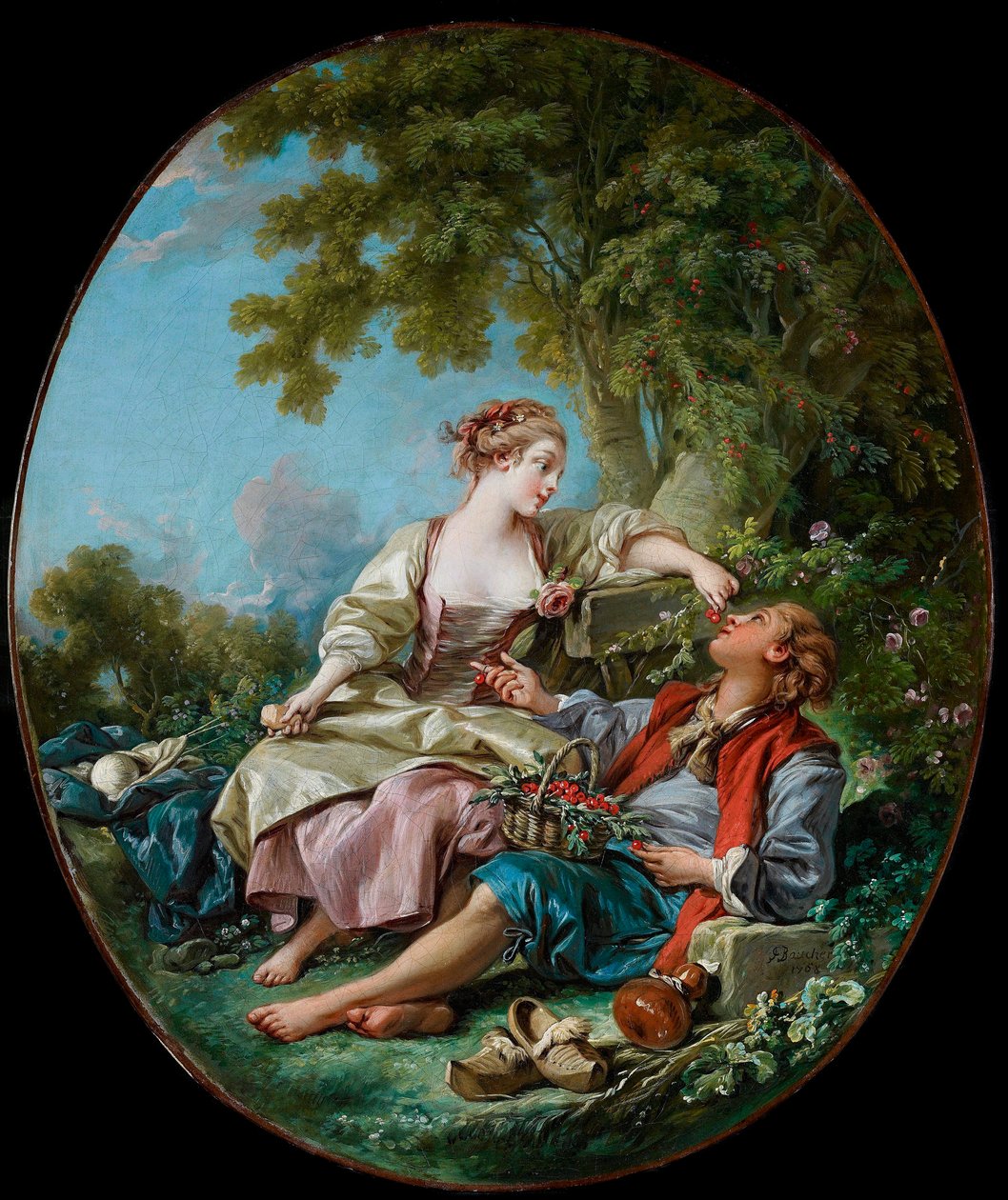 Francois Boucher (1703-1770) ""a klumpa" festménye, 1768-as Ontariói Művészeti Galéria, Torontó alkotó: François Boucher