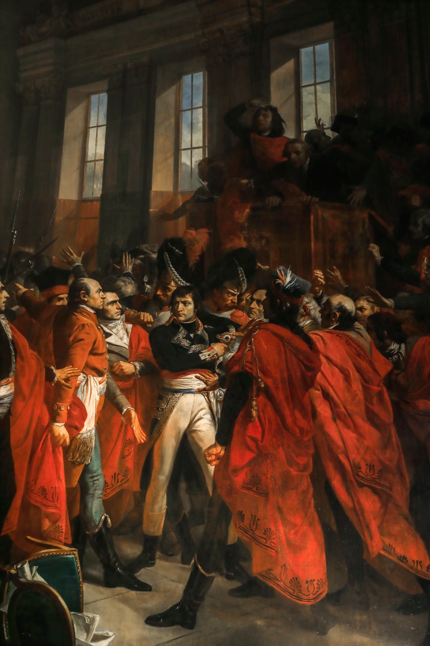 Bonaparte tábornok az ötszázak tanácsán Saint-Cloudban alkotó: Francois Bouchot
