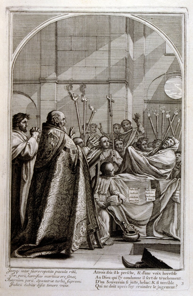 Francois Chauveau metsze 1680 „Szent Bruno élete”, a Chartreux-i rend alapítója alkotó: Francois Chauveau
