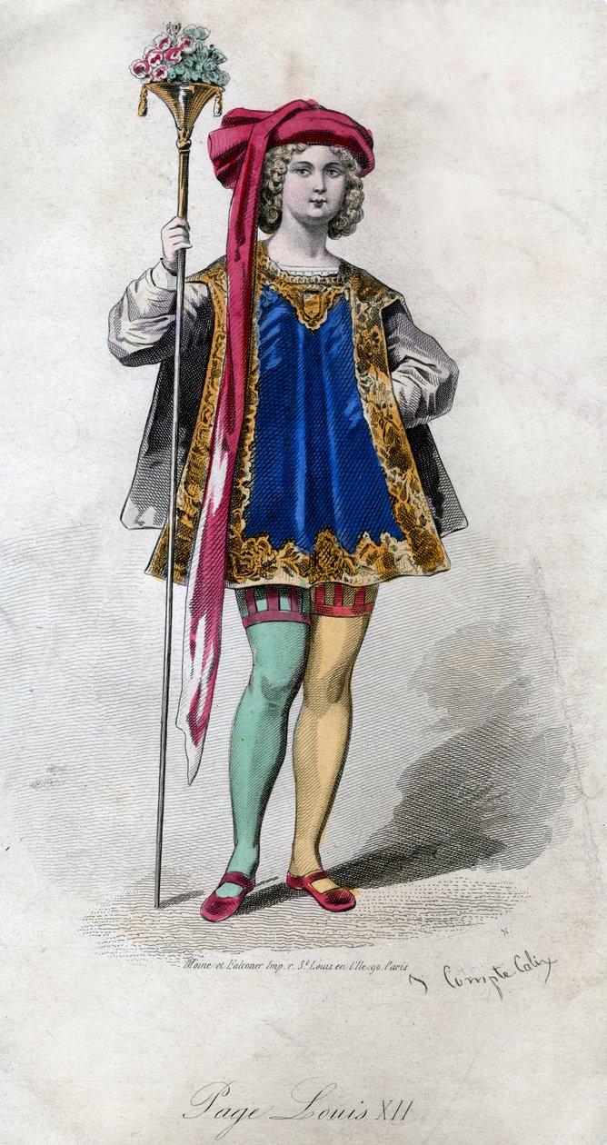 Oldal, XII. Lajos, 19. század. alkotó: Francois Claudius Compte Calix