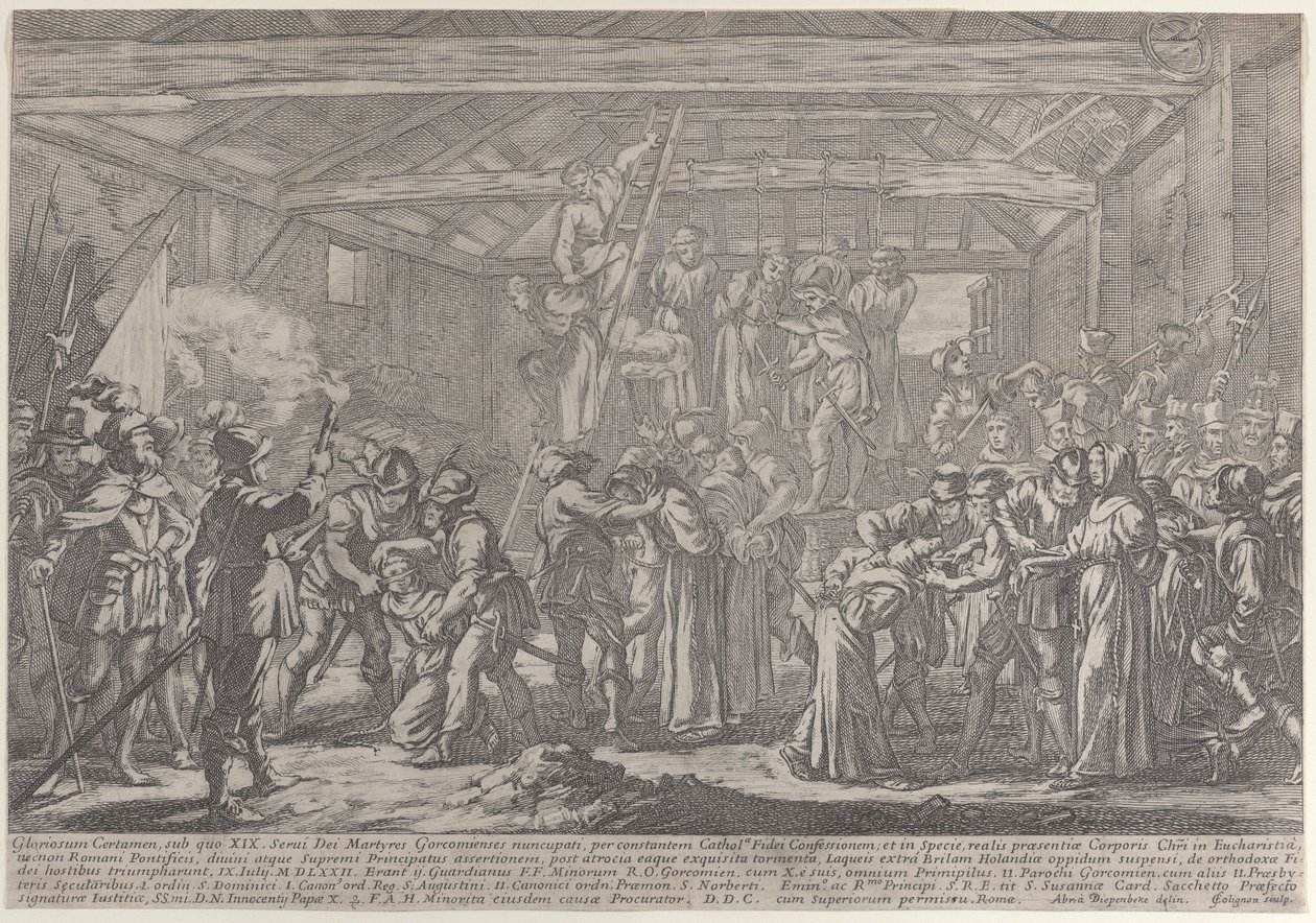 Gorchum vértanúi, 1630-87. alkotó: Francois Collignon