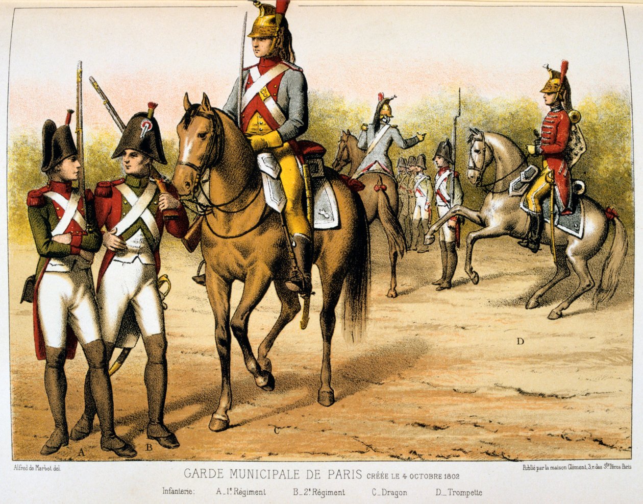 Párizs városi őrsége alkotó: Francois Cudet