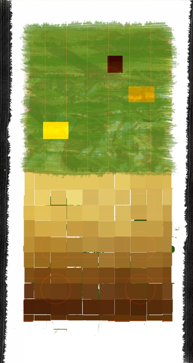 Genezis 3. napja: Növényzet, 2014, (digitális festészet) alkotó: Francois Domain