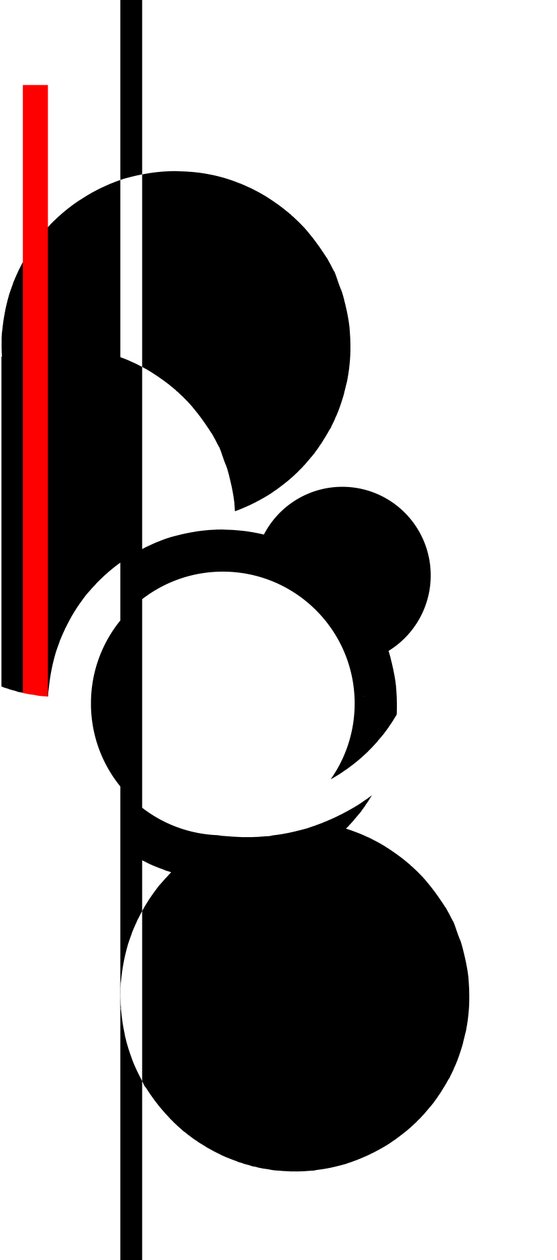 Treble Clef, 2016, (szitanyomat) alkotó: Francois Domain