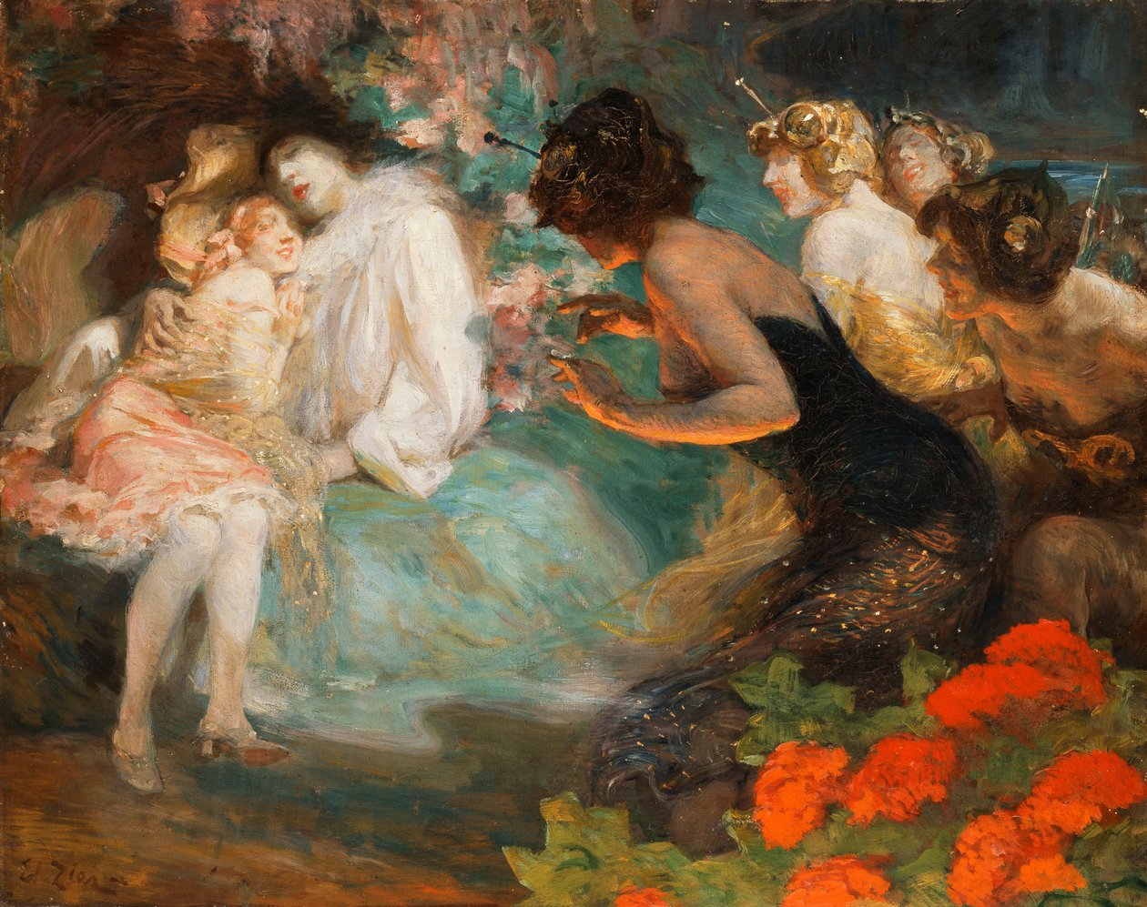 Fantázia, alkotó: Francois Edouard Zier