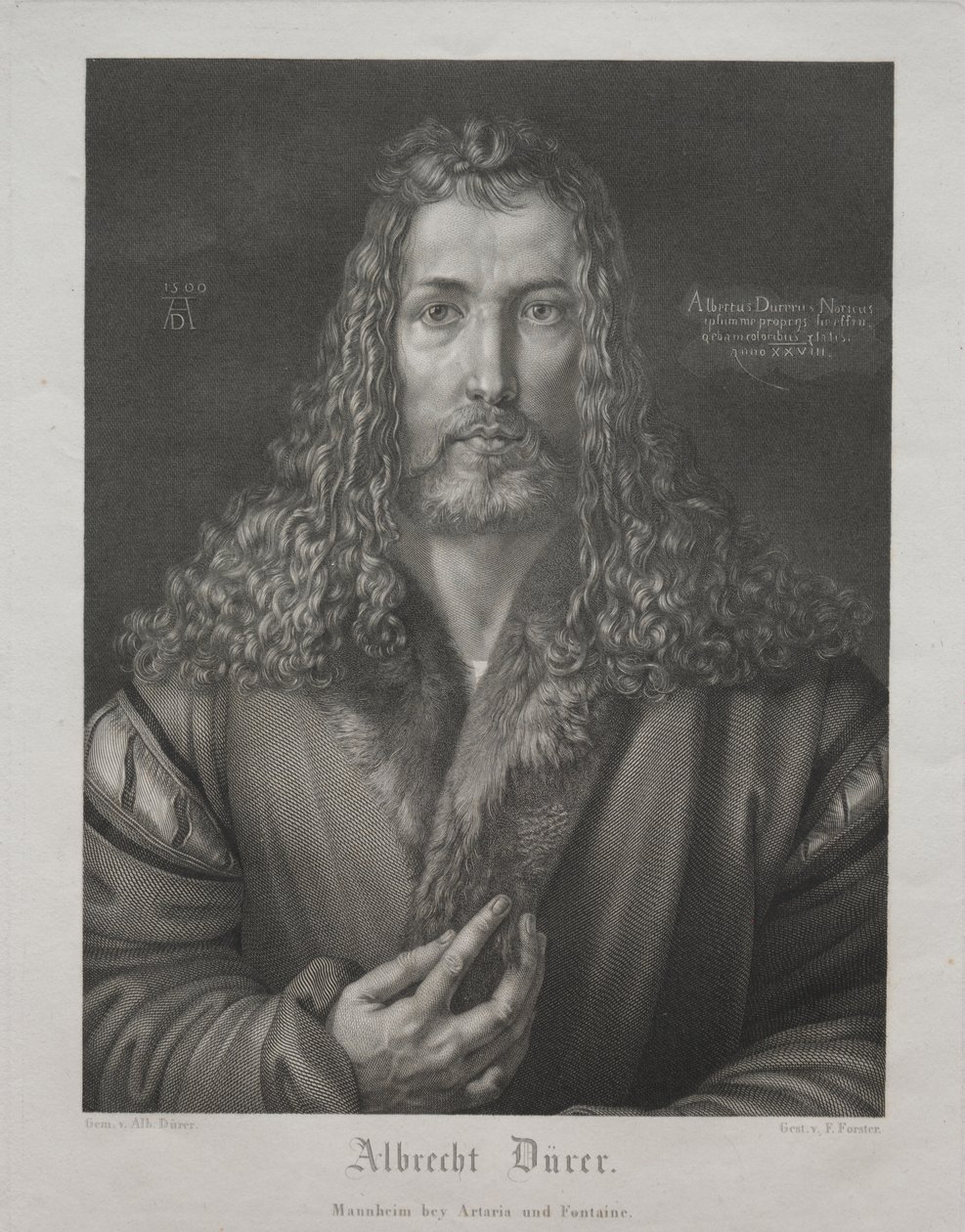 Albrecht Dürer alkotó: François Forster