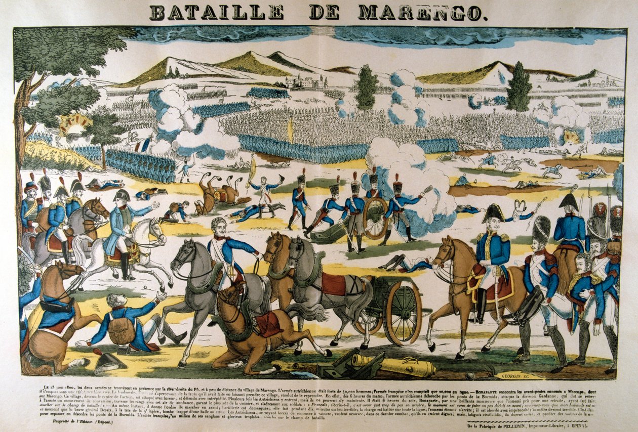 Marengói csata, 1800. június 13 alkotó: Francois Georgin