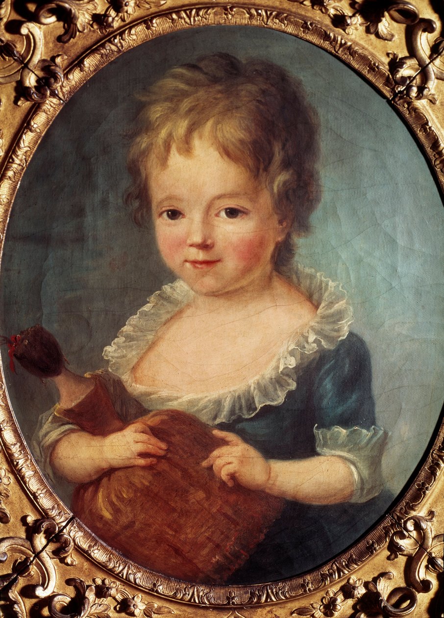 Fille a la poupee Francois Hubert Drouais (1727-1775) festménye 18. század. Párizs, Cognacq Jay Múzeum. alkotó: Francois Hubert Drouais