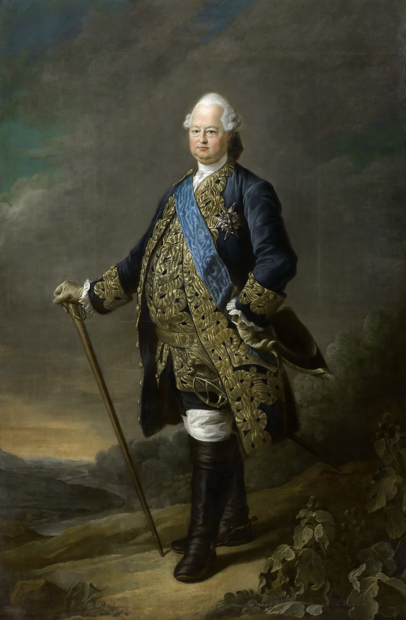 Louis de Bourbon-Condé, Clermont grófja alkotó: Francois Hubert Drouais