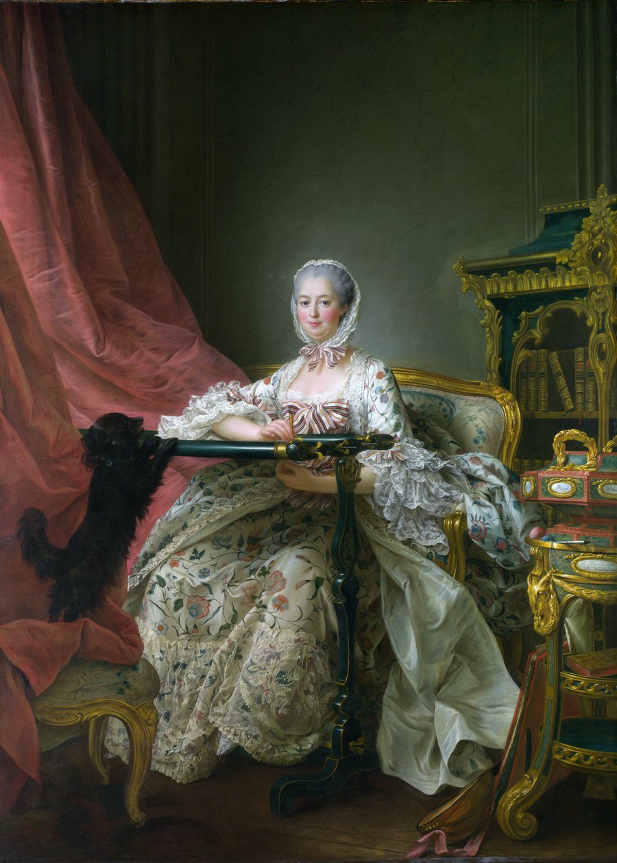 Madame de Pompadour alkotó: Francois Hubert Drouais