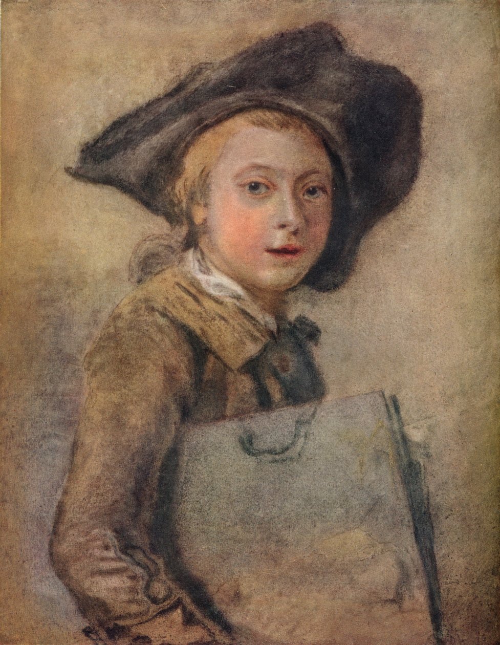 A művész fiatal férfi portréja, 1916 alkotó: Francois Hubert Drouais