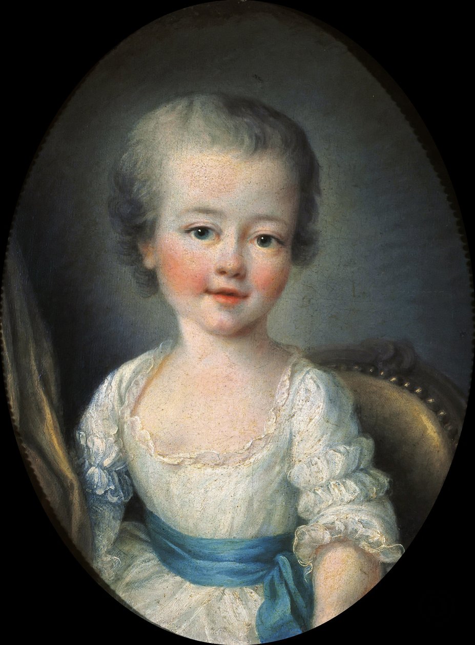 Egy fehér ruhás kislány portréja, Alexandrine Lenormant d