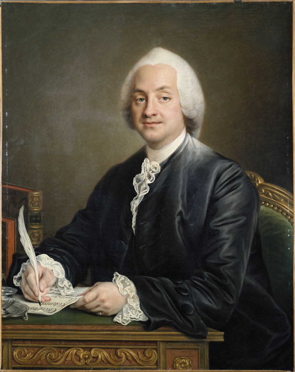 Denis Paul Le Pot de la Fontaine portréja. 1772 alkotó: Francois Hubert Drouais