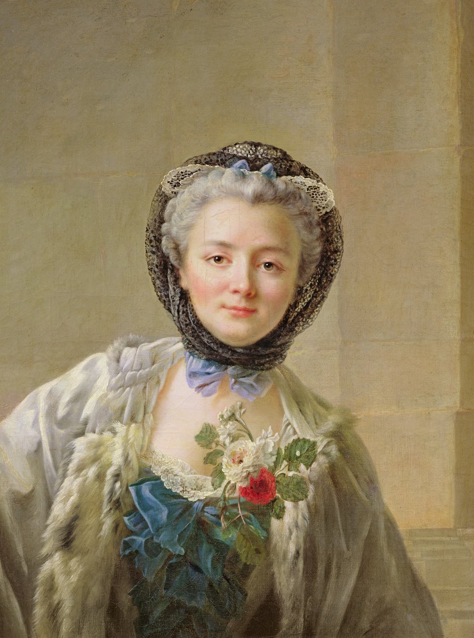 Madame Drouais portréja (1732 körül – 1815 körül) 1758 körül alkotó: Francois Hubert Drouais