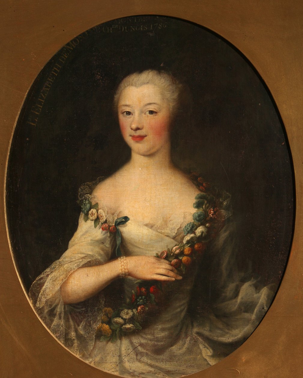 Női portré, 1786 alkotó: Francois Hubert Drouais