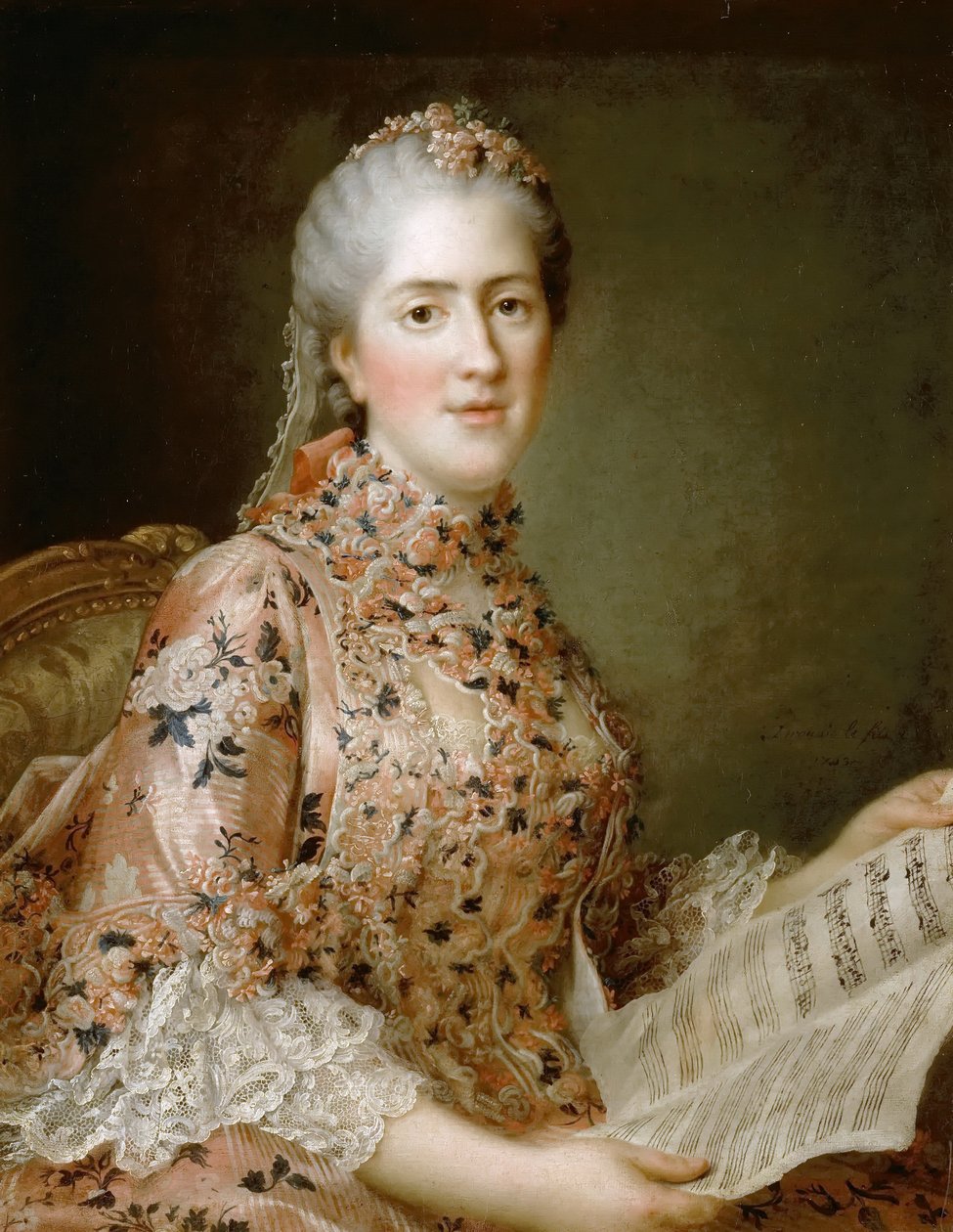 Sophie francia hercegnő 1734-1782 alkotó: Francois Hubert Drouais