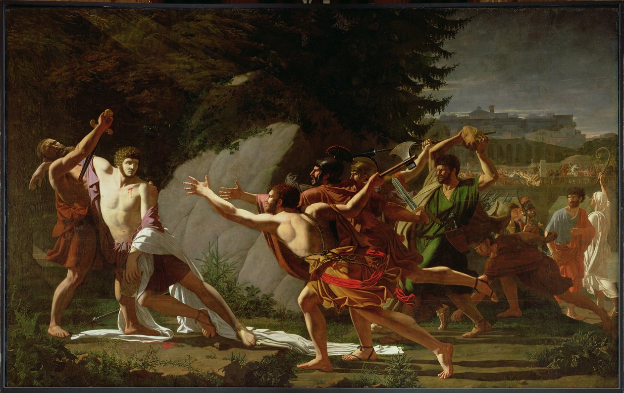 Caius Gracchus halála (i.e. 159-121 körül) 1792-97 alkotó: Francois Jean Baptiste Topino Lebrun