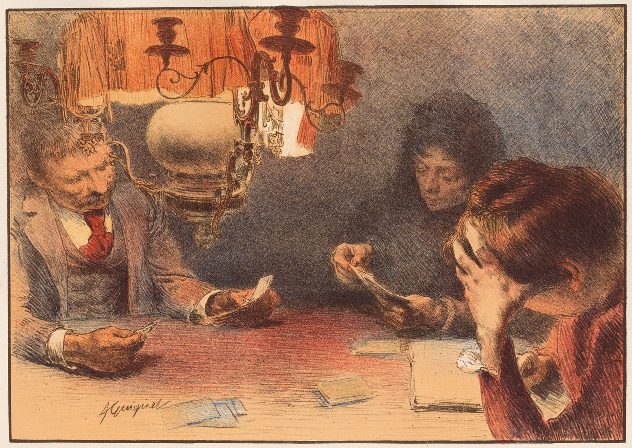 A lámpa, 1899. alkotó: Francois Joseph Guiguet