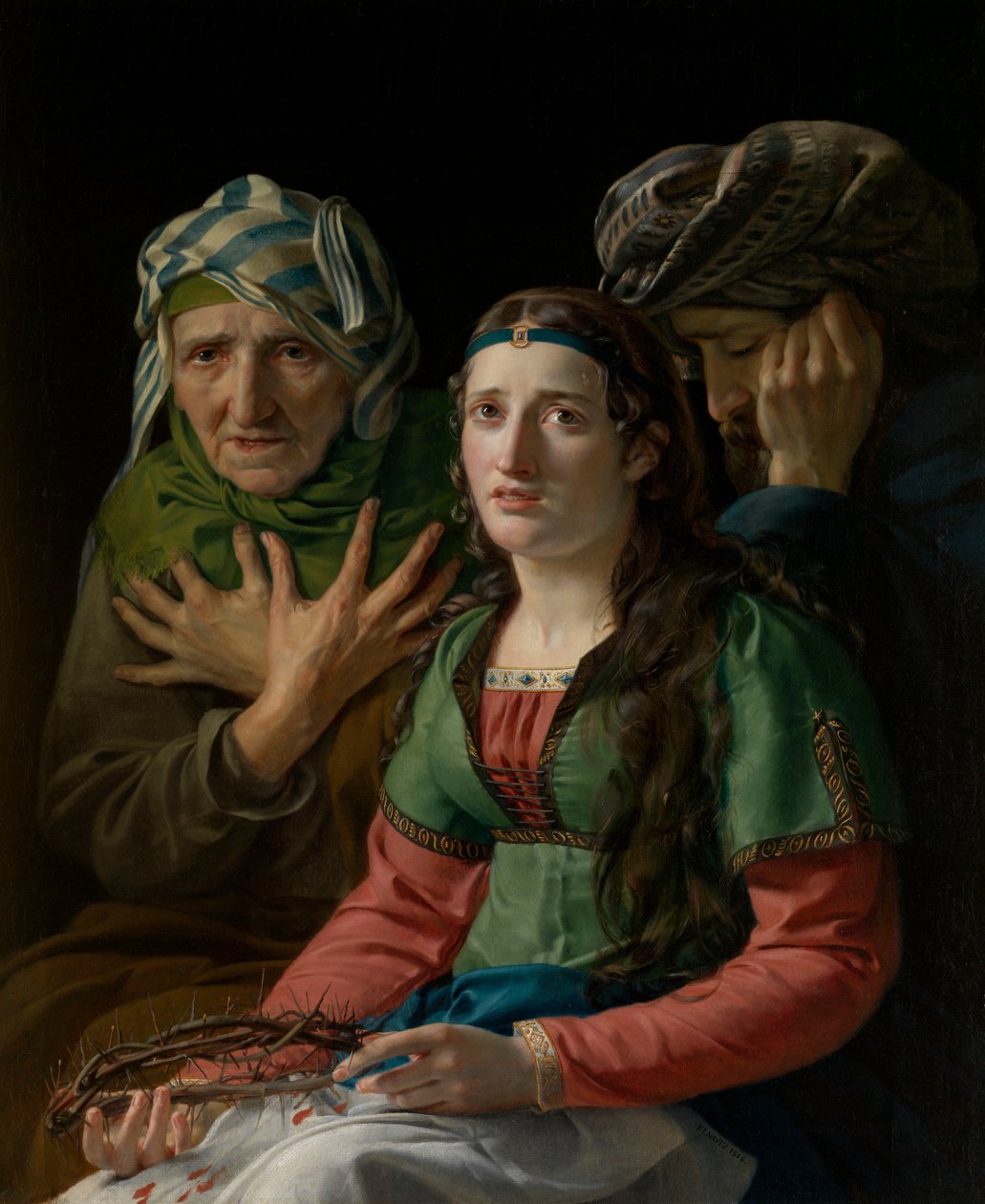 Binascói Szent Veronika alkotó: Francois Joseph Navez