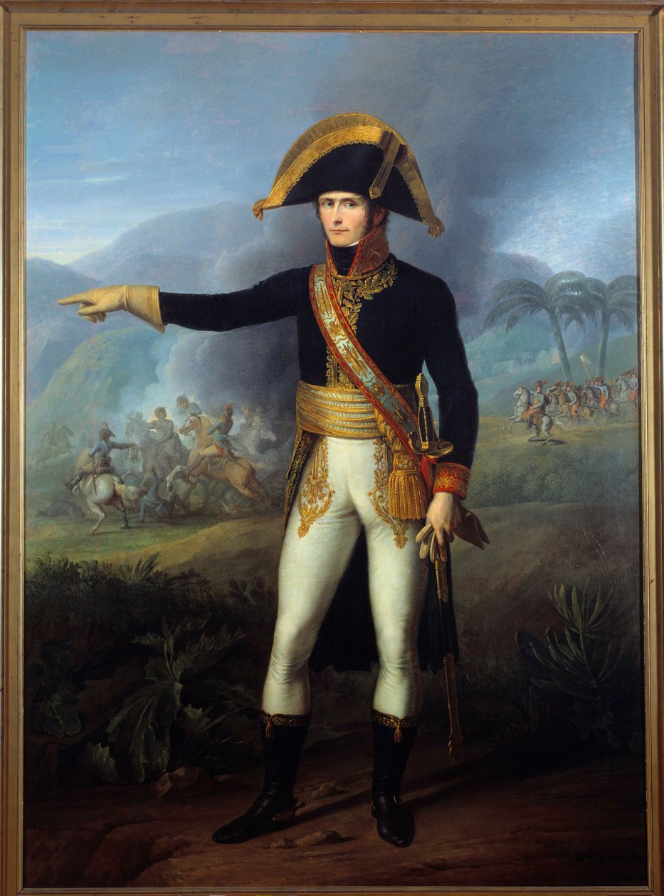 Charles Leclerc tábornok portréja (1772-1802) Francois Joseph Kinson (1771-1839) festménye 19. századi Malmaison, musee du chateau alkotó: Francois Josephe Kinson