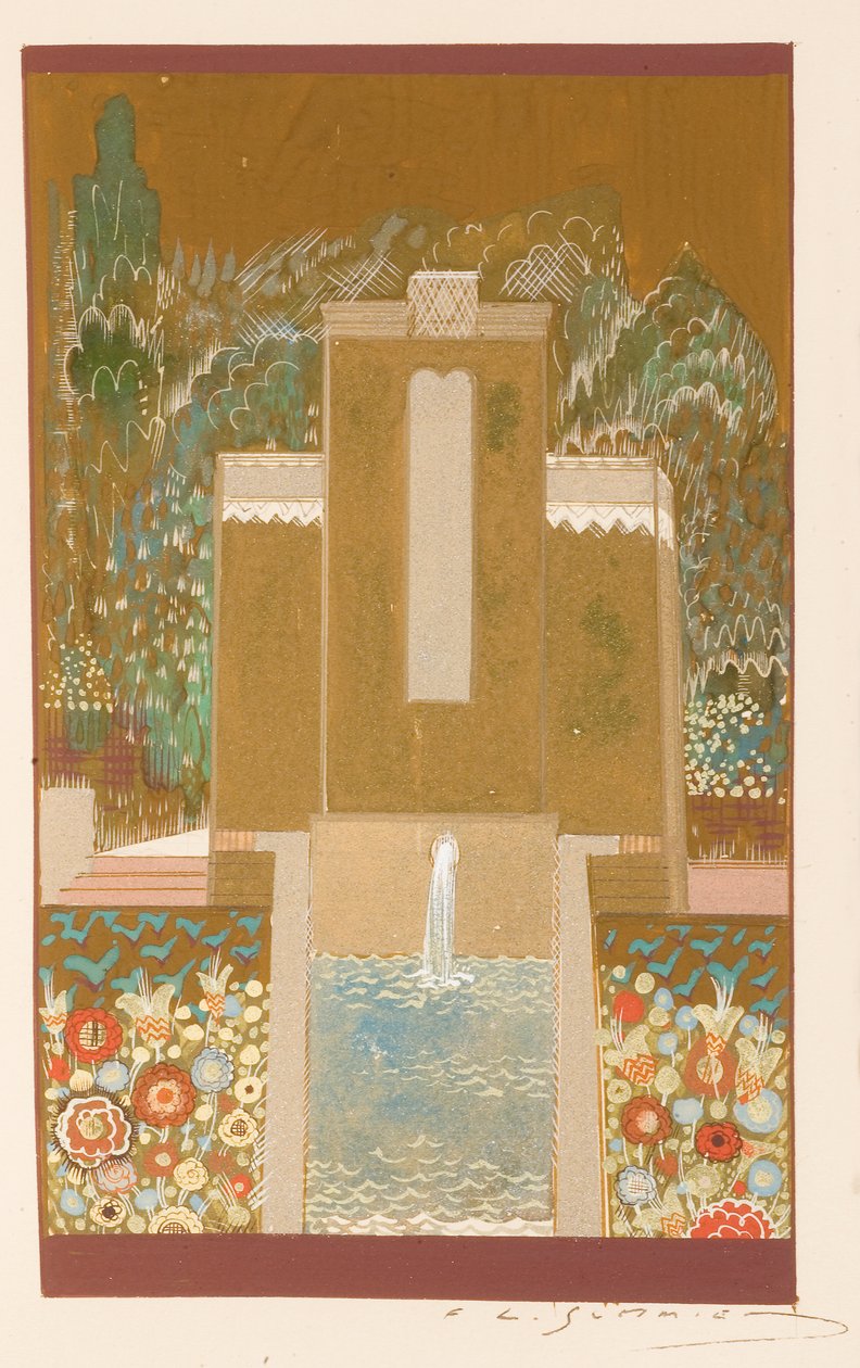Salamon éneke, Jean Dunand lakkja (1877-1942) alkotó: Francois Louis (after) Schmied
