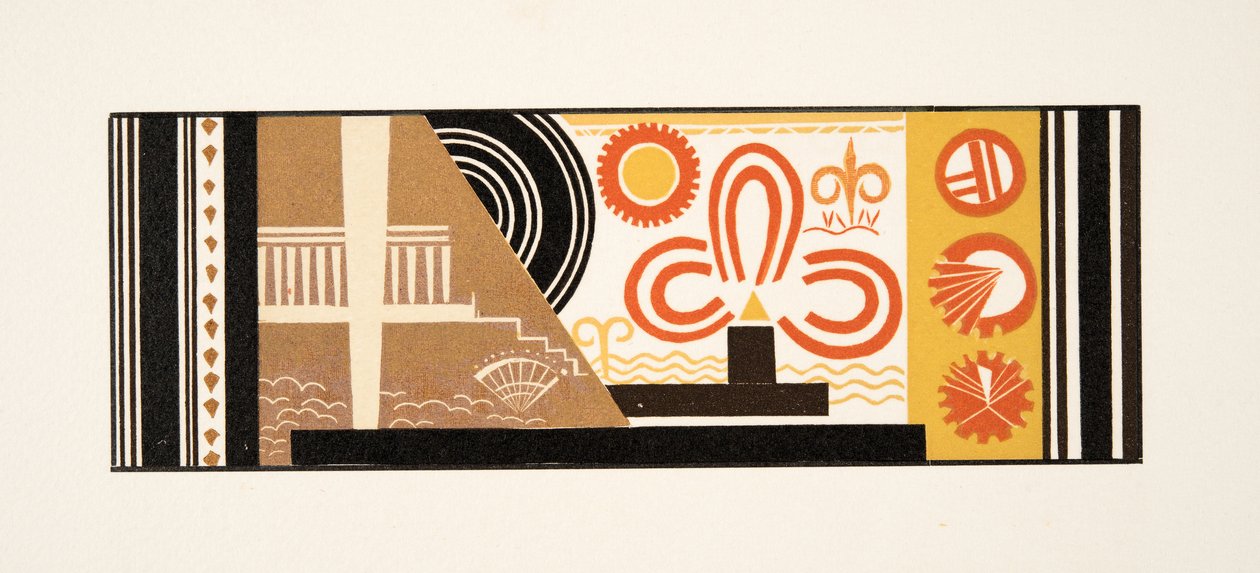 Grafikus illusztráció: Prometheus Enchained by Aischylus, pub. 1941 (sablonnyomat) alkotó: Francois Louis Schmied