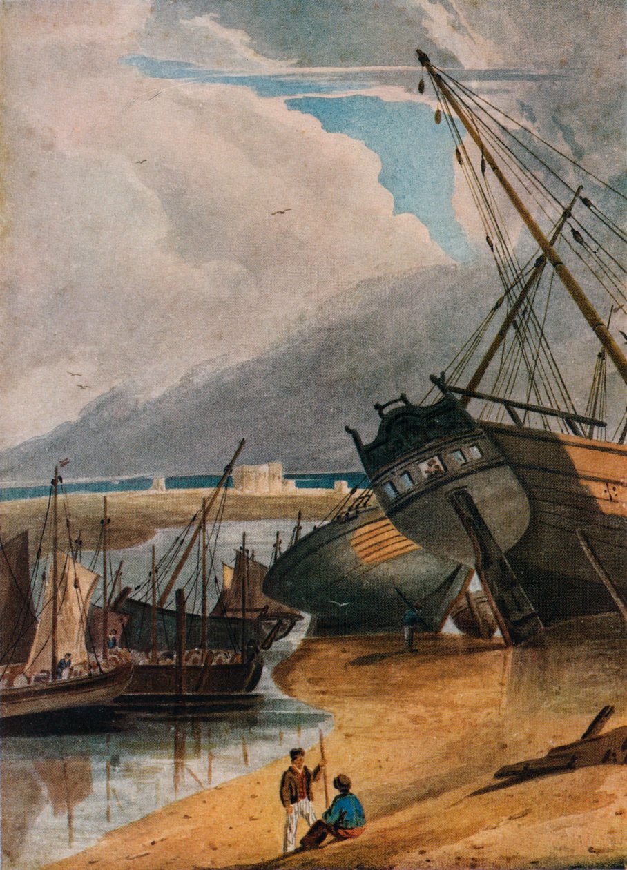 Szállítás Dealnél, 1800 c., 1925 alkotó: Francois Louis Thomas Francia