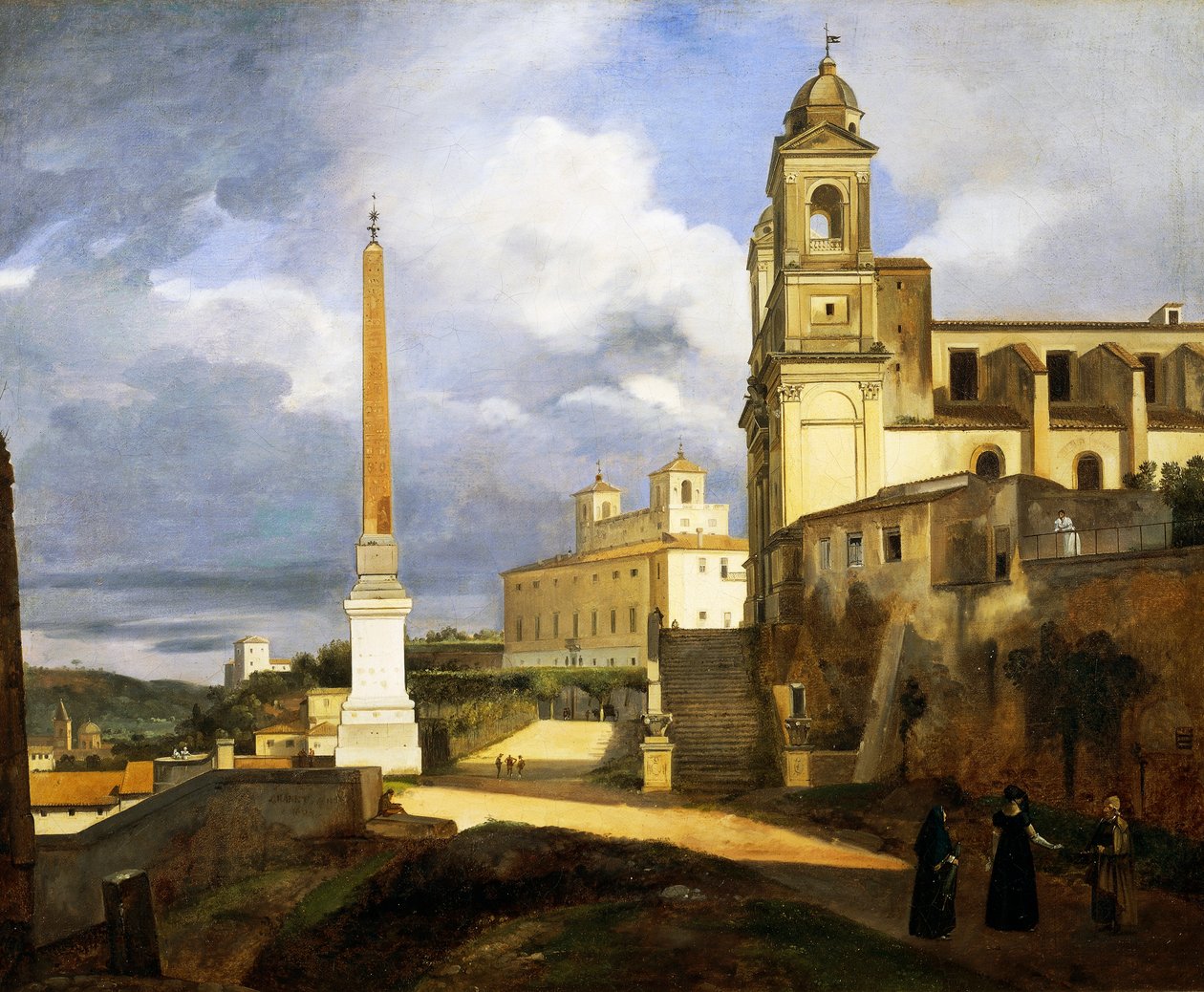 A Halálháromság és a Villa Medici Rómában alkotó: Francois Marius Granet