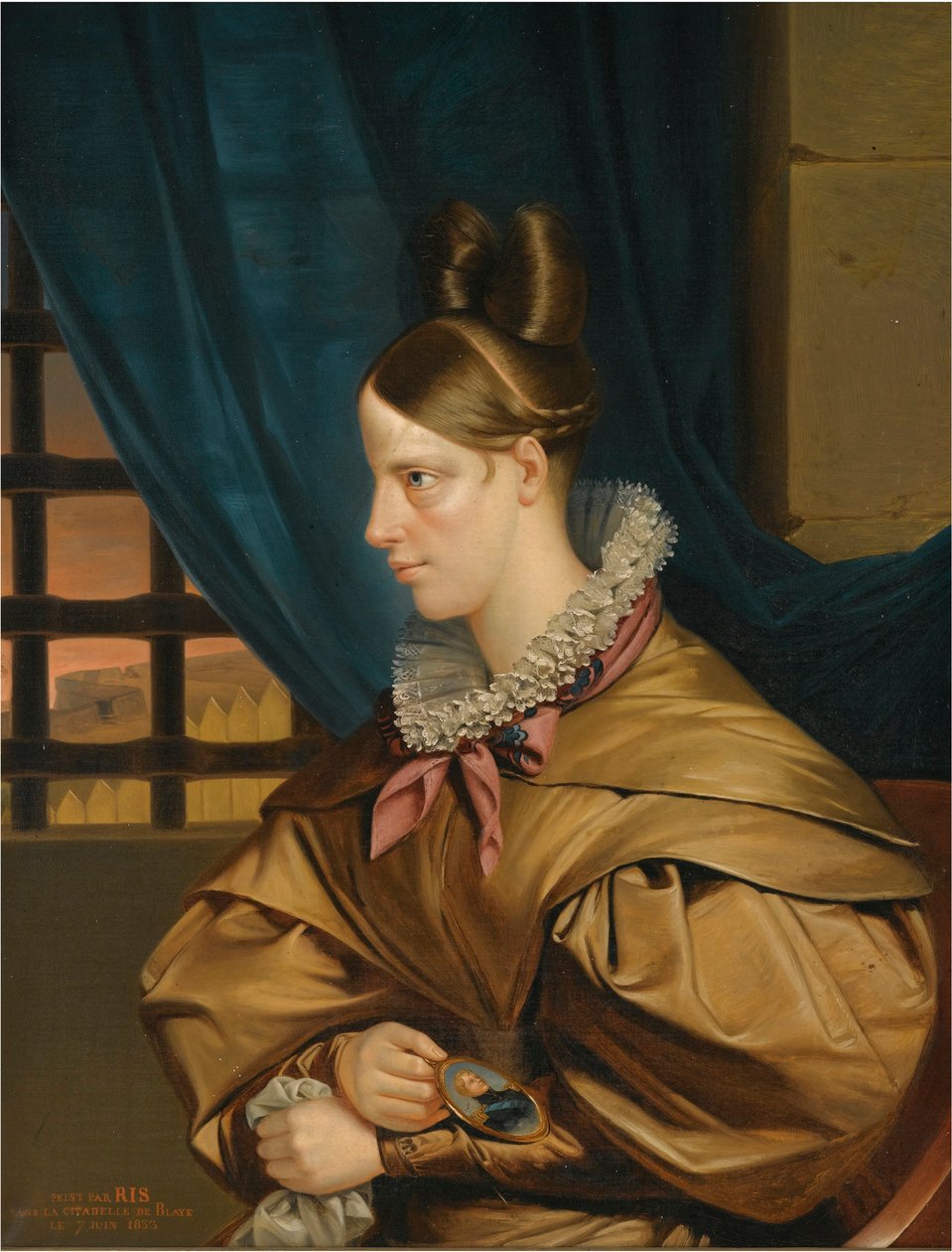 Berry hercegné (Marie Caroline de Bourbon Sicilies alkotó: Francois Nicholas Riss