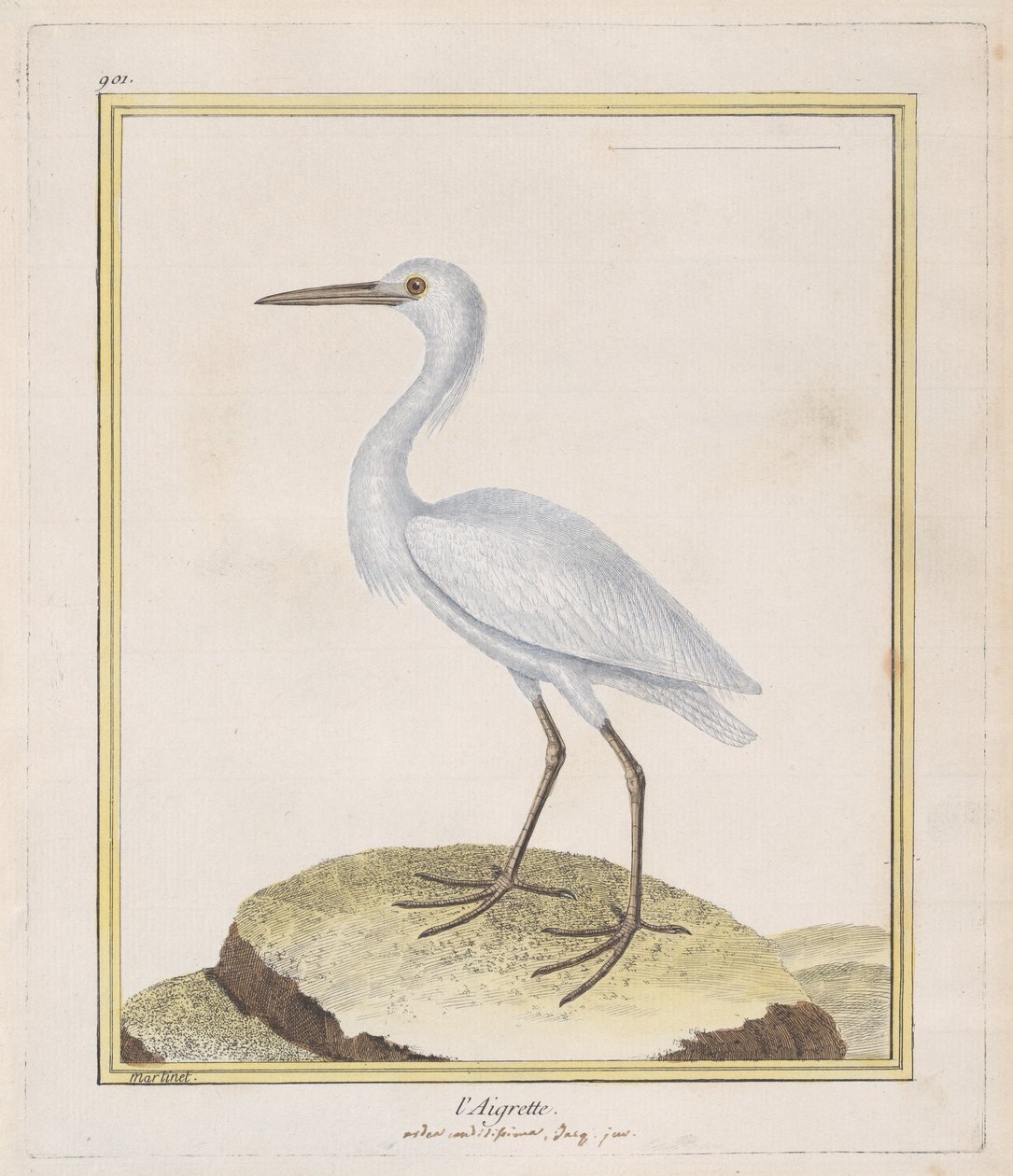 A kócsag kócsag, 1770-86. alkotó: Francois Nicolas Martinet