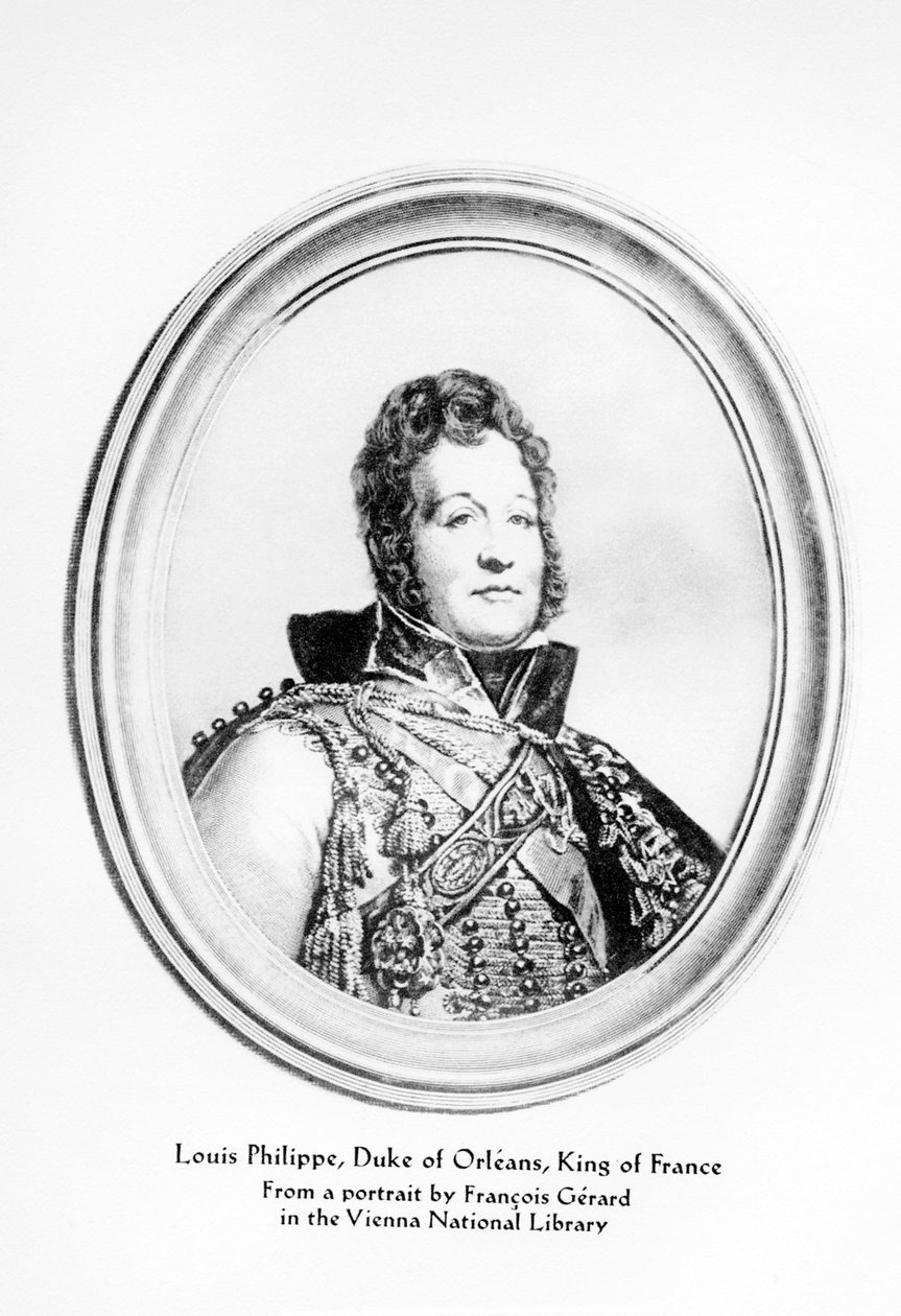 Lajos Fülöp francia király alkotó: Francois Pascal Simon (after) Gerard