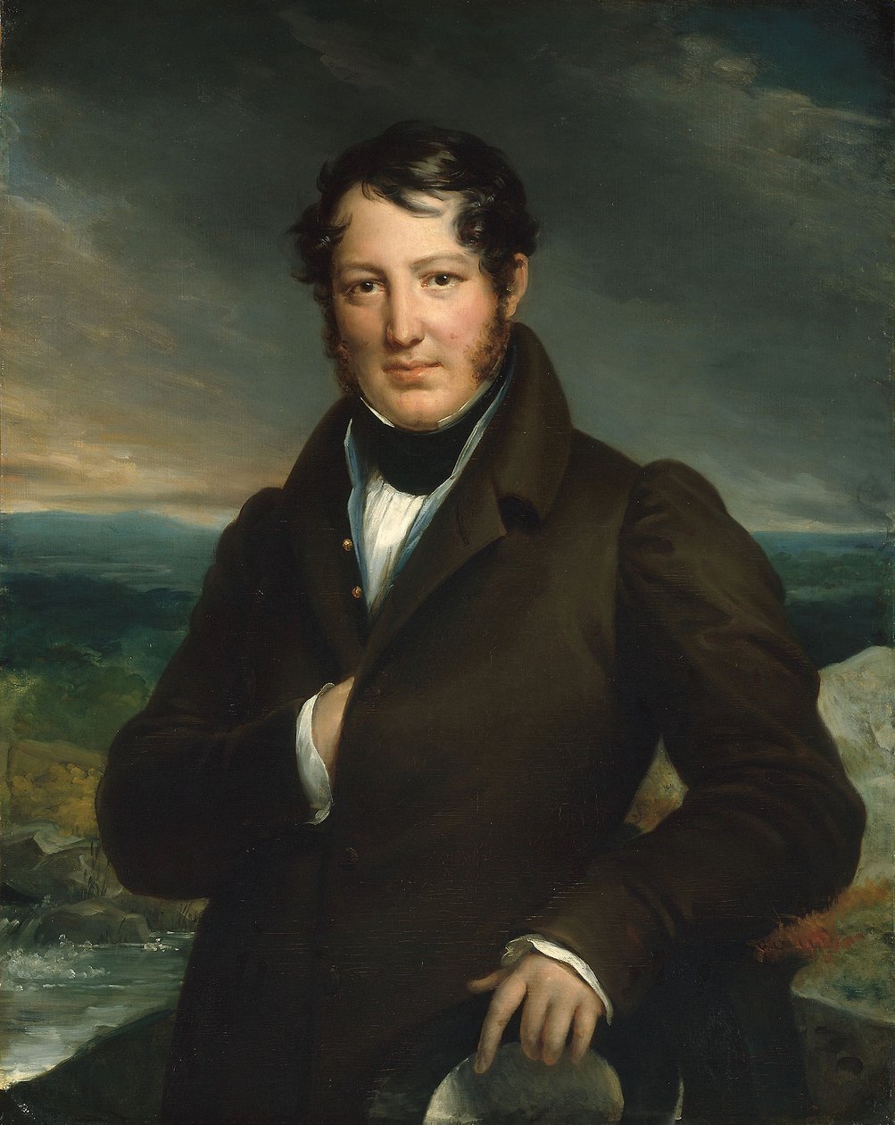 Monsieur Tortoni, 1820 körül (olaj, vászon) alkotó: Baron François Pascal Simon Gérard