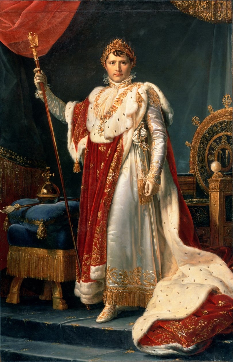 Bonaparte Napóleon (1769-1821) (olaj, vászon) alkotó: Baron François Pascal Simon Gérard