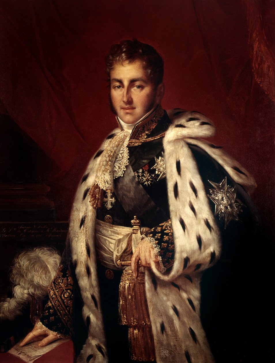 Jules de Polignac portréja alkotó: Baron François Pascal Simon Gérard