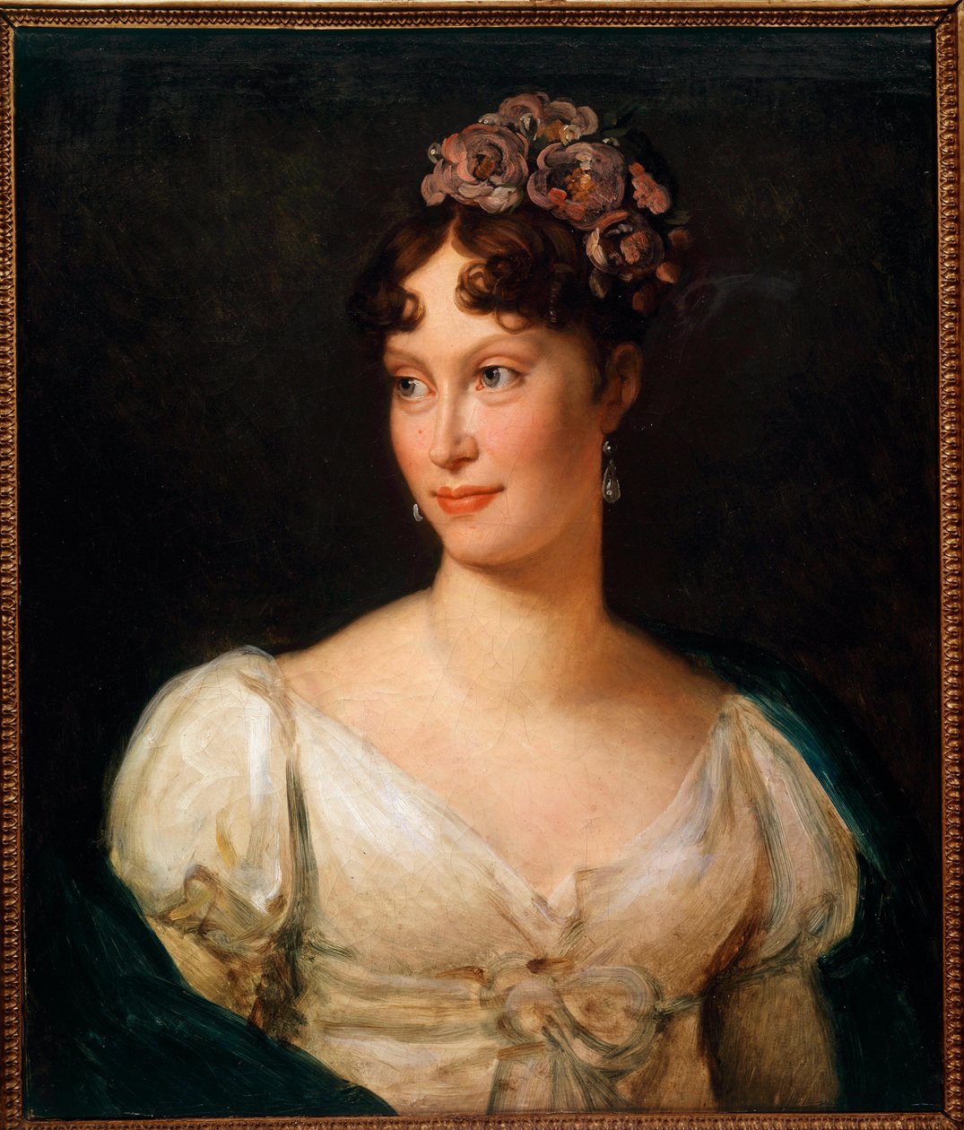 Marie Louise (1791-1847) impresszum portréja. Francois Gerard (1770-1837) festménye alkotó: Baron François Pascal Simon Gérard