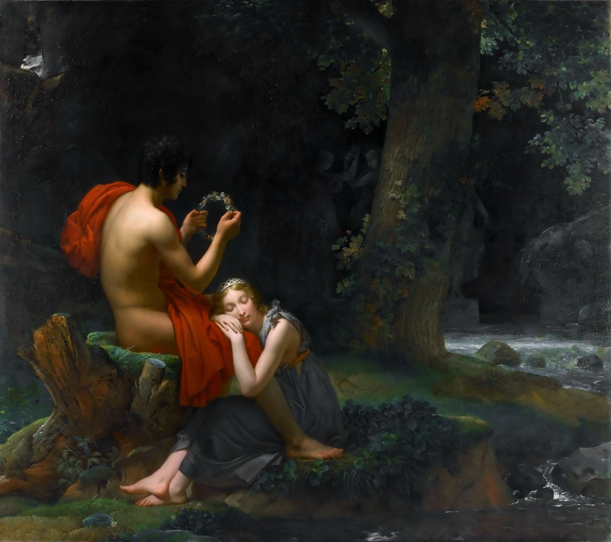 Daphnis és Chloë alkotó: Francois Pascal Simon Gerard