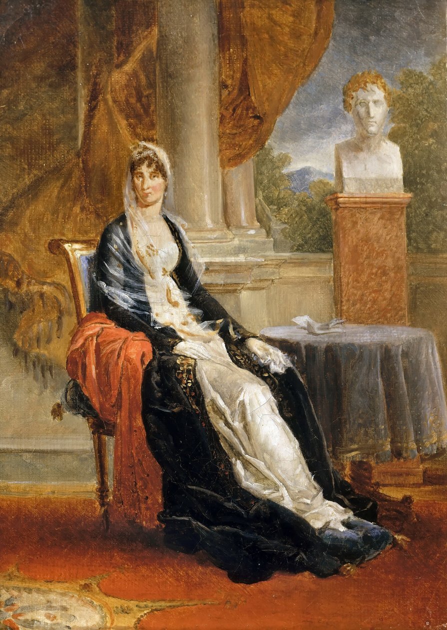 Maria Letizia Buonaparte, született Ramolino 1750-1836 alkotó: Francois Pascal Simon Gerard