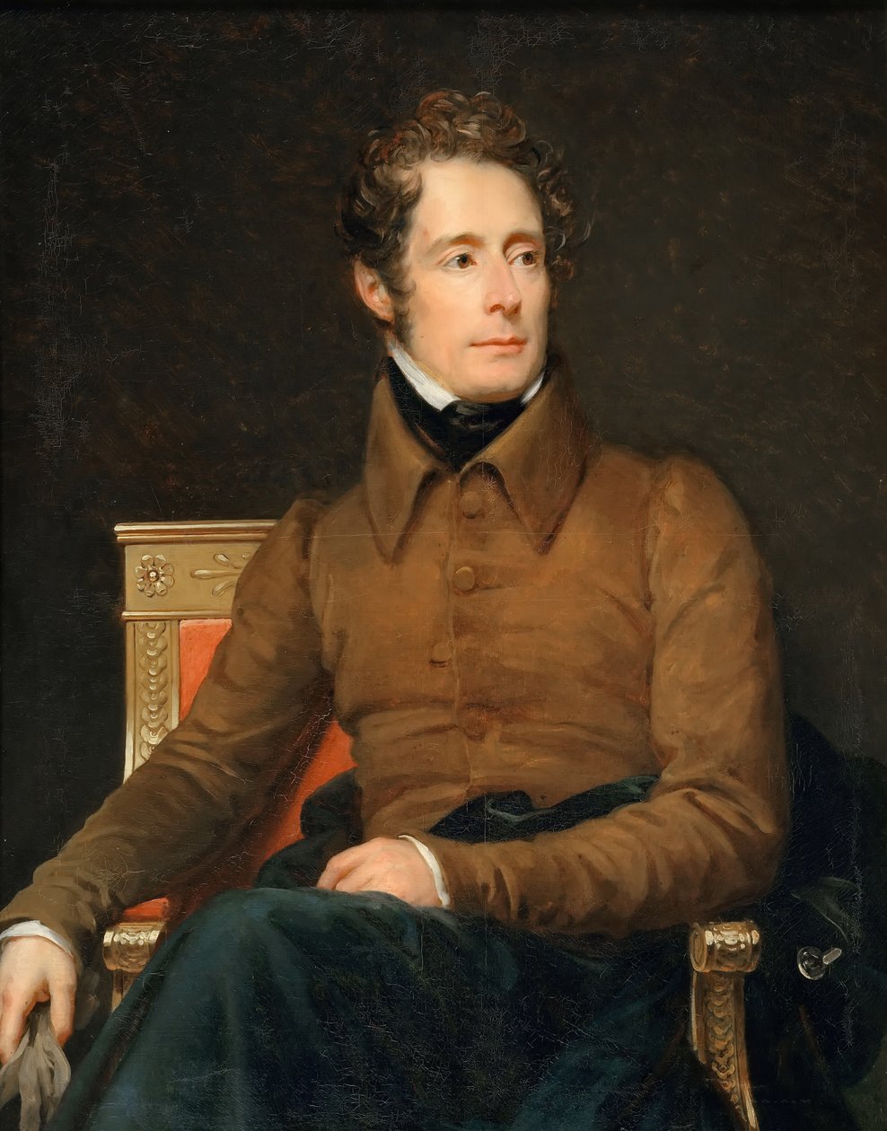 Alphonse-Marie-Louis de Prat de Lamartine portréja alkotó: Francois Pascal Simon Gerard