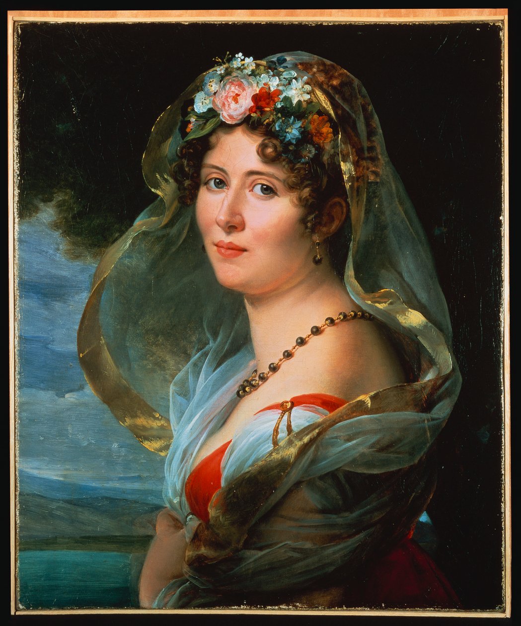 Constance Ossolinska Lubienska portréja alkotó: Francois Pascal Simon Gerard