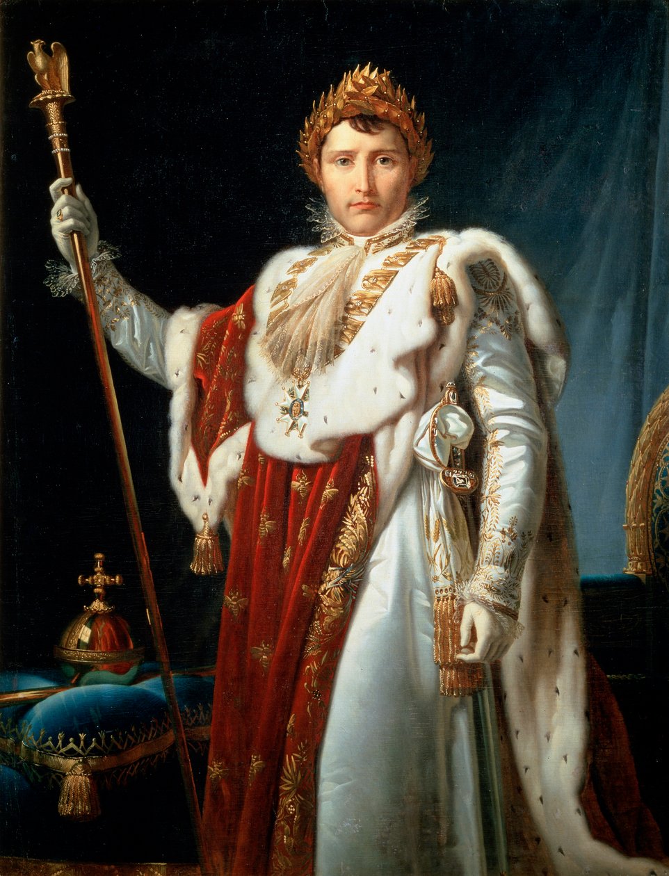 I. Bonaparte Napóleon császár portréja, c1804 alkotó: Francois Pascal Simon Gerard