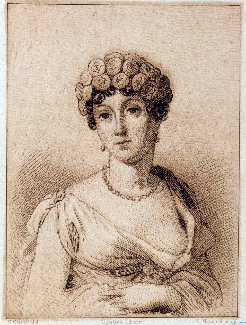 Madame Tallien, de Cabarrus Thermidor Boldogasszony portréja alkotó: Francois Pascal Simon Gerard