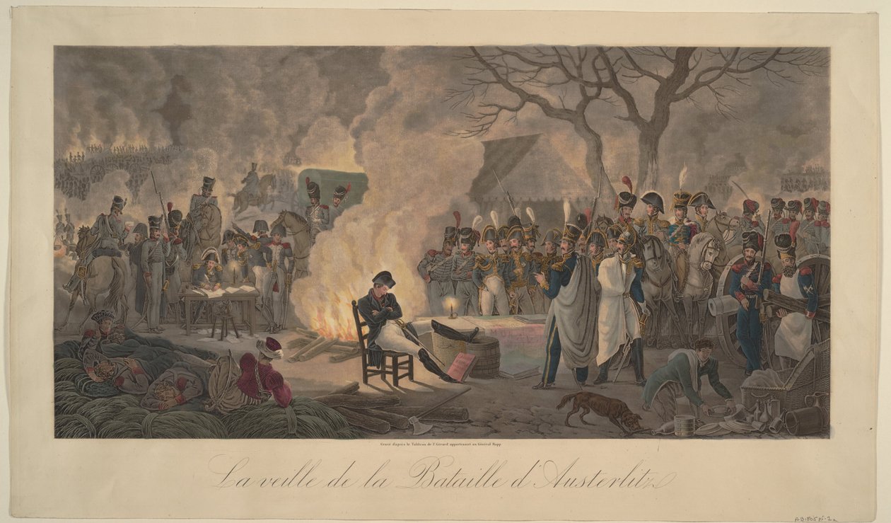Az austerlitzi csata 1805. december 2-án alkotó: Francois Pascal Simon Gerard